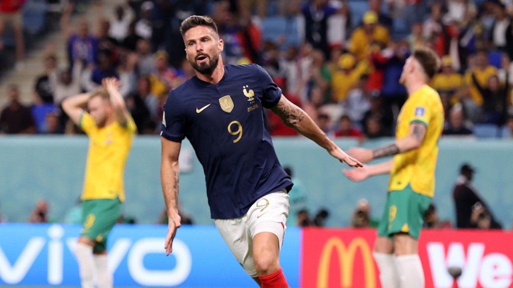Olivier Giroud, se convertirse en el máximo goleador de Francia en la historia