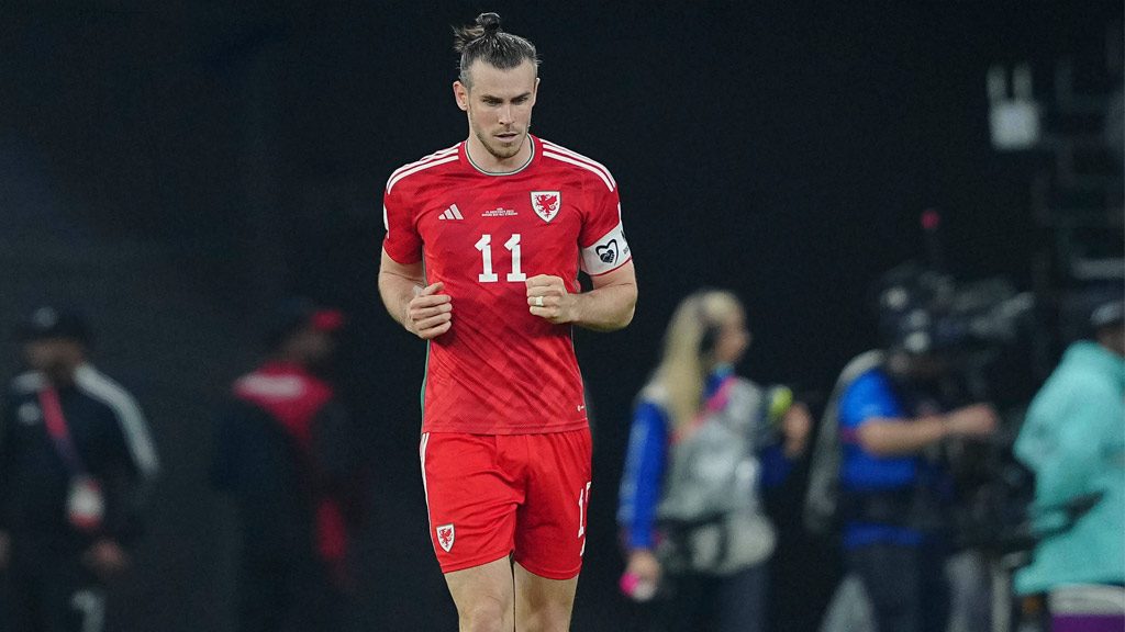 Gareth Bale con Gales en Qatar 2022; se convierte en el más histórico