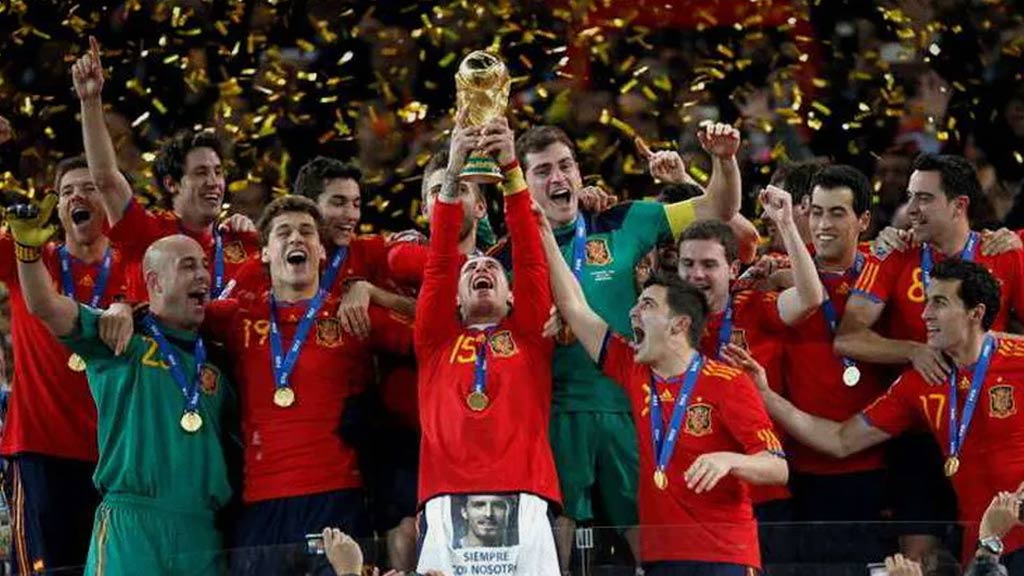 Gerard Piqué, otro campeón en Sudáfrica 2010 con España que se retira