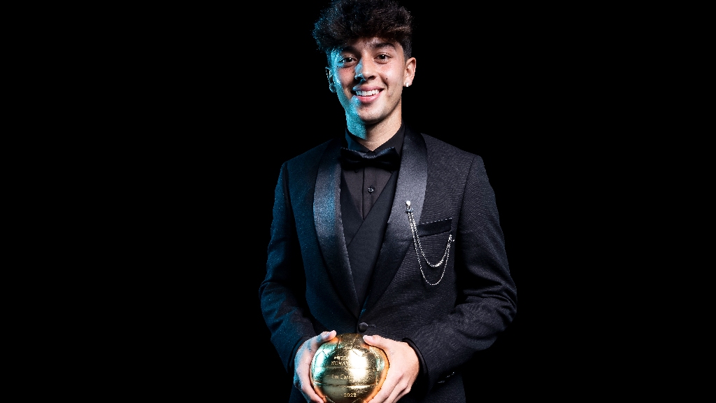 En España elogian al mexicano Jordan Carrillo y piden más miunutos con el Sporting Gijón