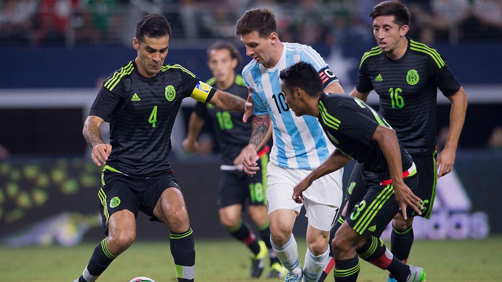 Lionel Messi, con saldo positivo ante la Selección Mexicana