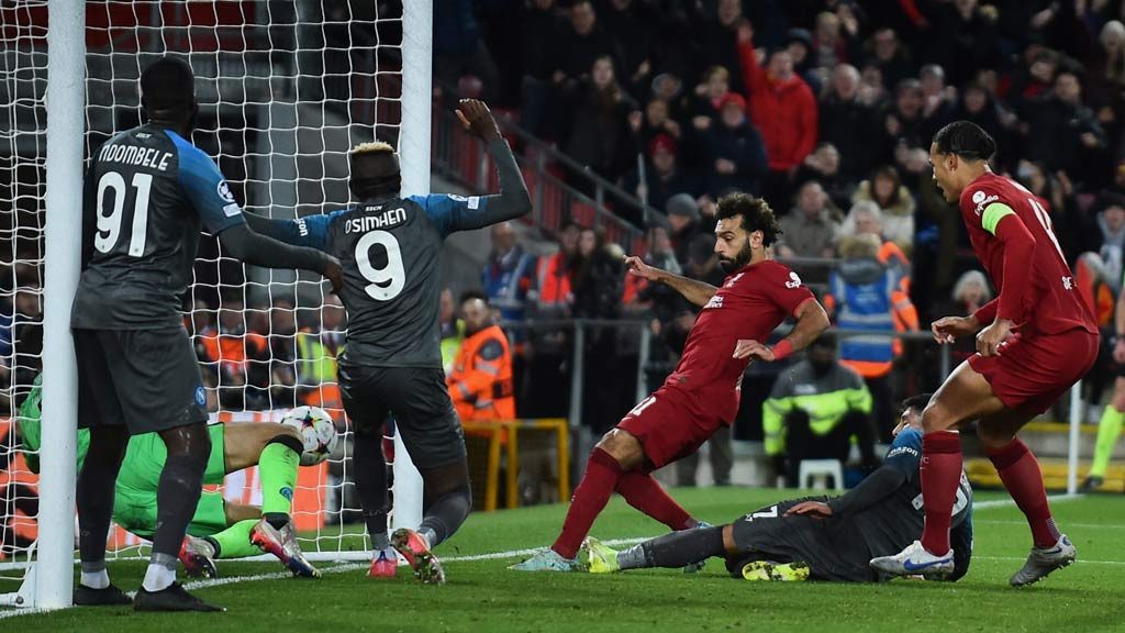 Liverpool 2-0 Napoli: Resumen en video y goles del partido de jornada 6 de Champions League 2022-2023