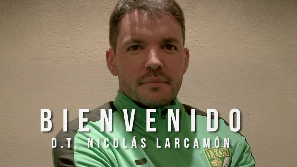 OFICIAL: Nicolás Larcamón, nuevo DT del Club León