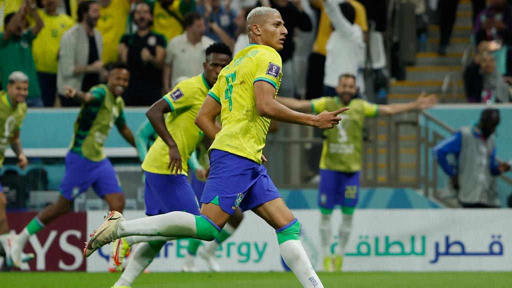 Richarlison, una de las nuevas figuras de Brasil para Qatar 2022