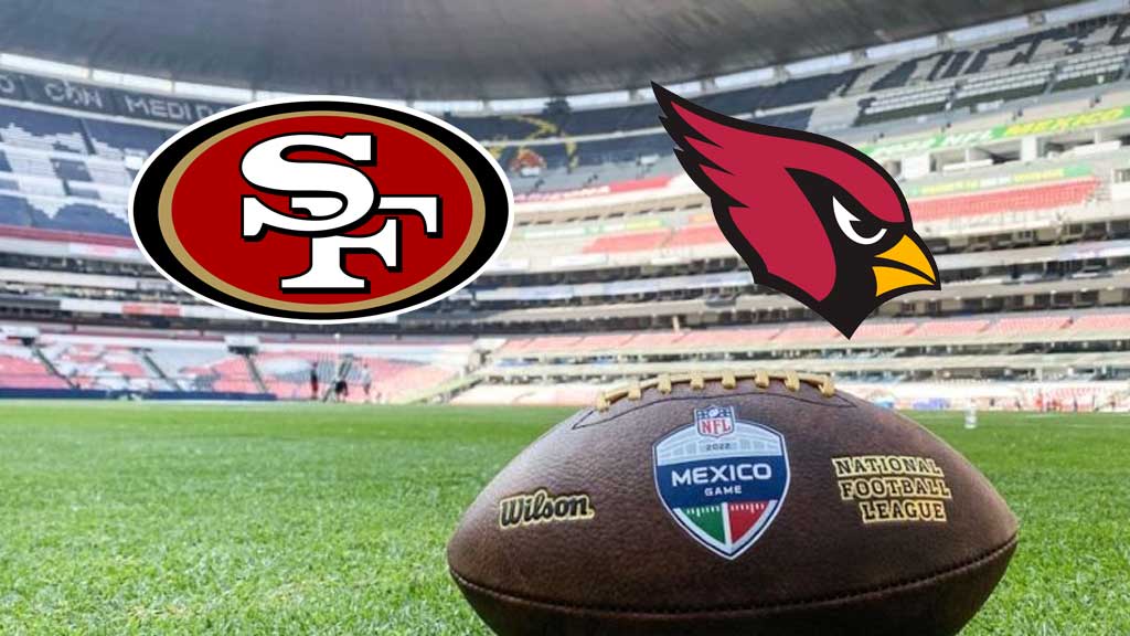 49ers de San Francisco vs Arizona Cardinals: Horario para México, canal de transmisión, cómo y dónde ver el partido de NFL México 2022