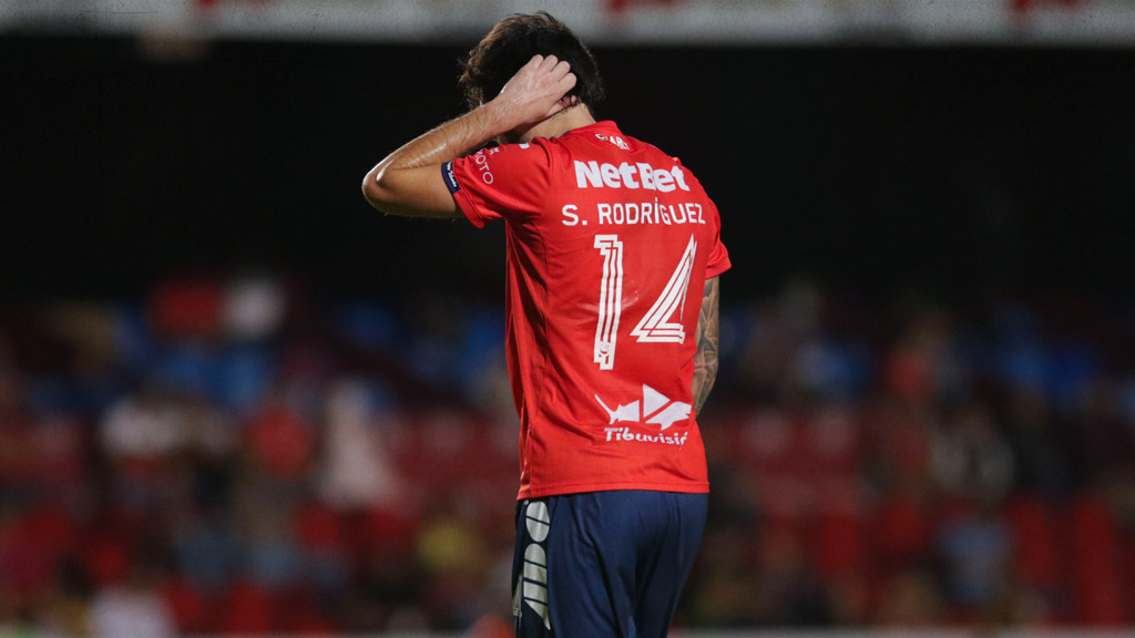 Sebastián Rodríguez durante su paso con Veracruz, ahora está en la mira de Pumas y León