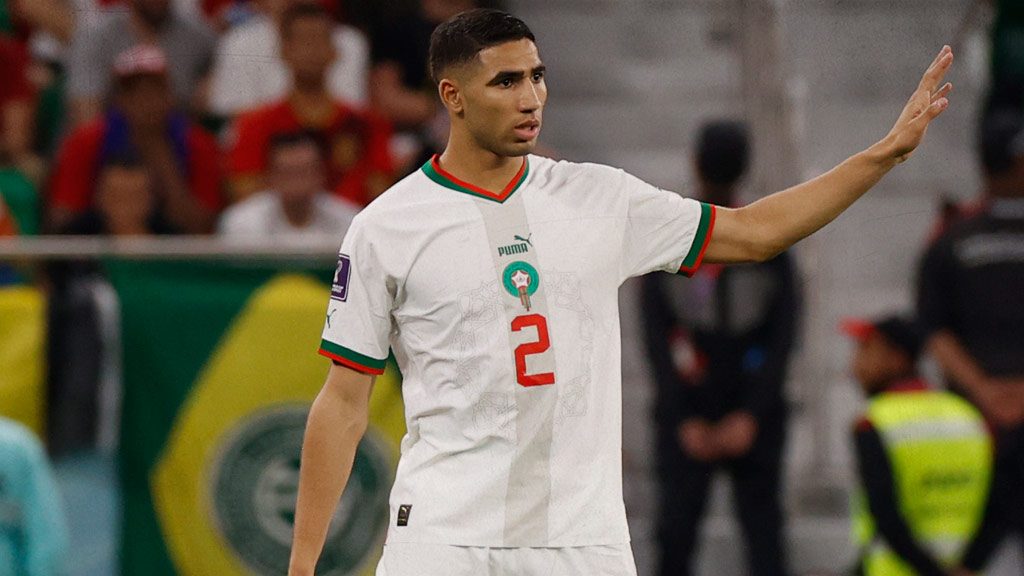 Achraf Hakimi, el marroquí que se probó en la Selección de España