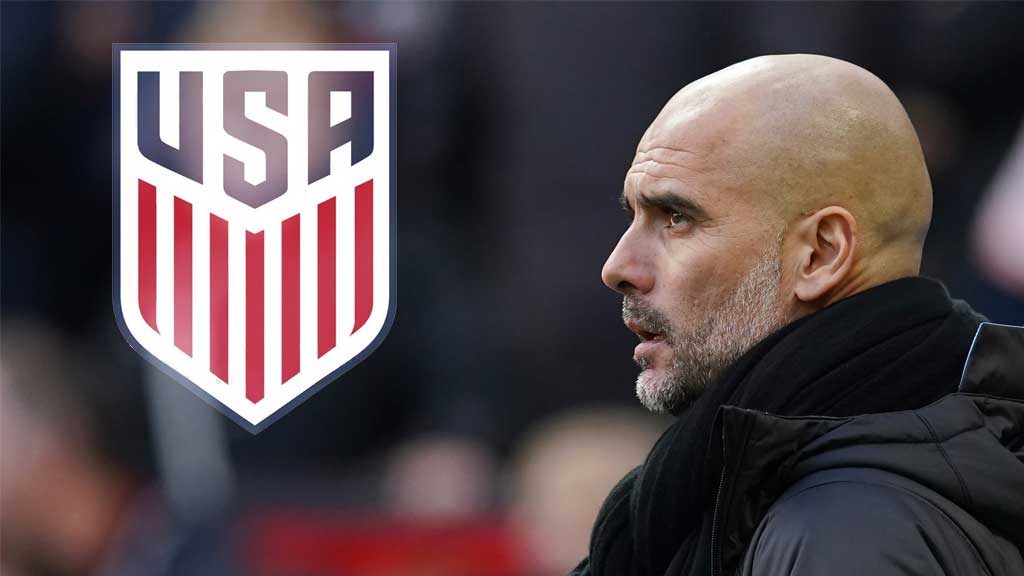 Pep Guardiola encabeza la lista de técnicos para dirigir a la selección a Estados Unidos
