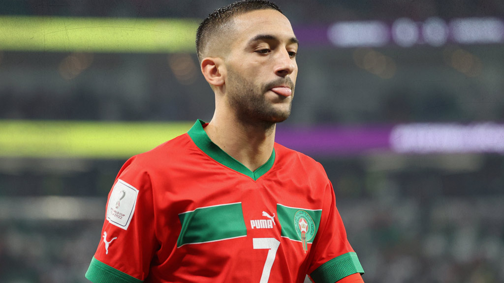 Hakim Ziyech, sin minutos en el Chelsea; el AC Milan se postula