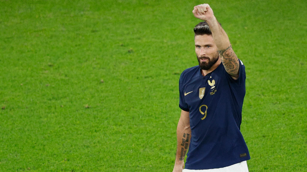 Olivier Giroud, el nuevo máximo goleador en la Selección de Francia