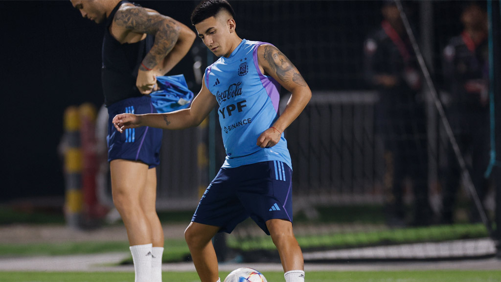 Thiago Almada ya fue campeón del mundo con la Selección de Argentina