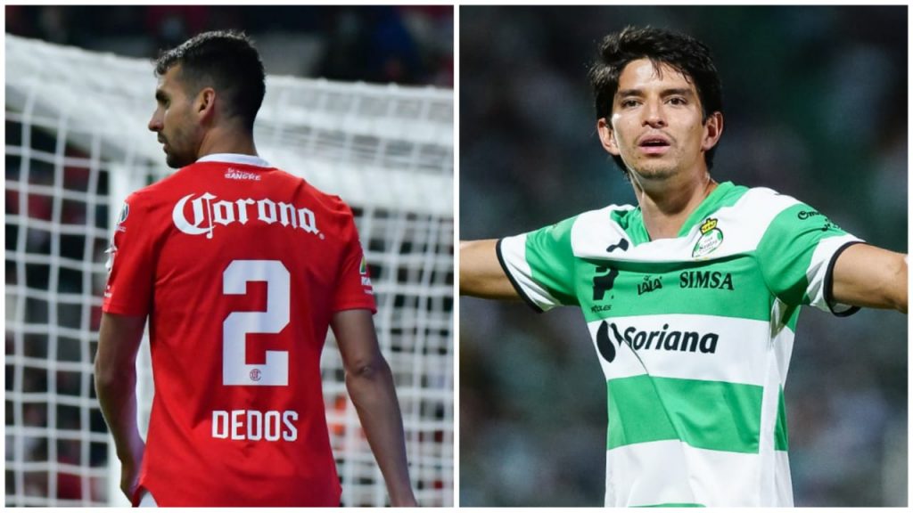 Intercambio de laterales: ‘Dedos’ López se va a Santos, Carlos Orrantía a Toluca