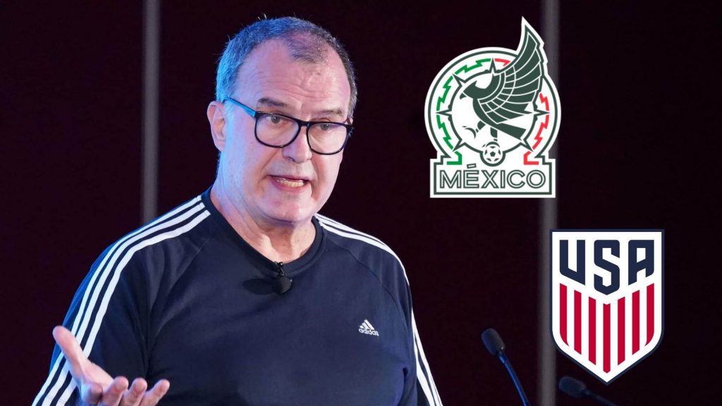 México y Estados Unidos, en disputa por Marcelo Bielsa