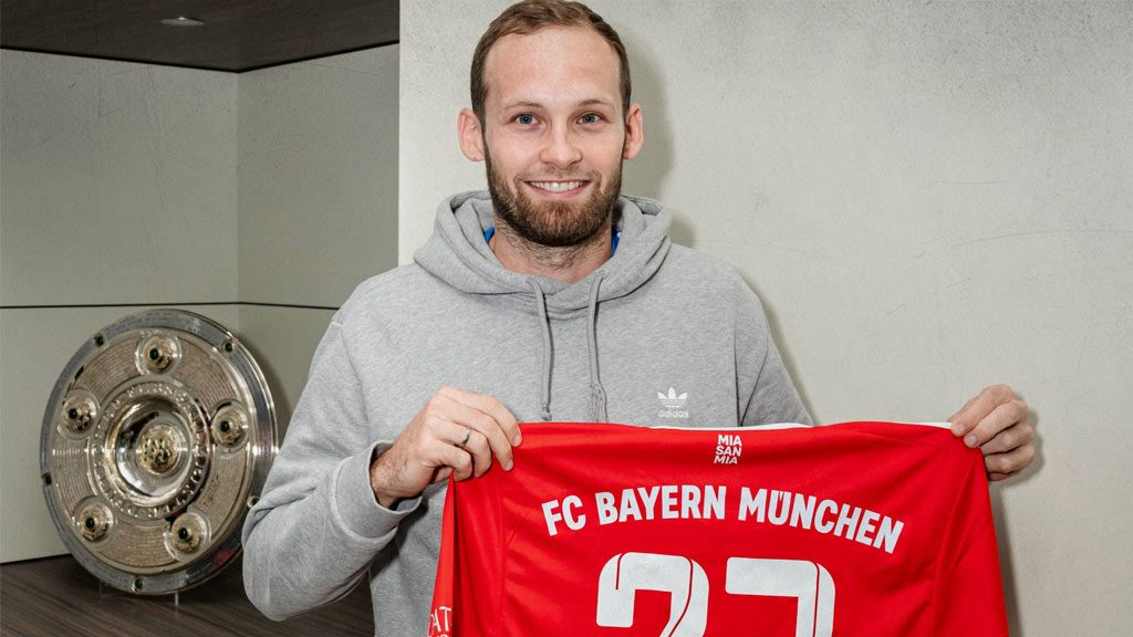 Daley Blind fichaje del Bayern Munich, futbolista que juega con un desfibrilador