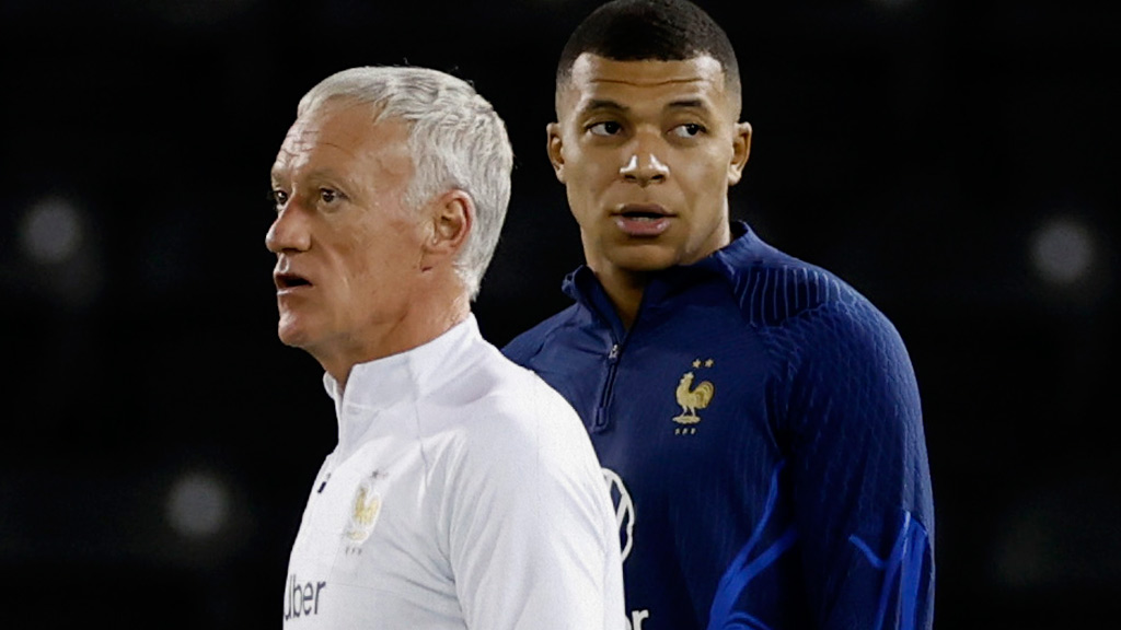 Didier Deschamps y Kylian Mbappé seguirán comandado a la Selección de Francia