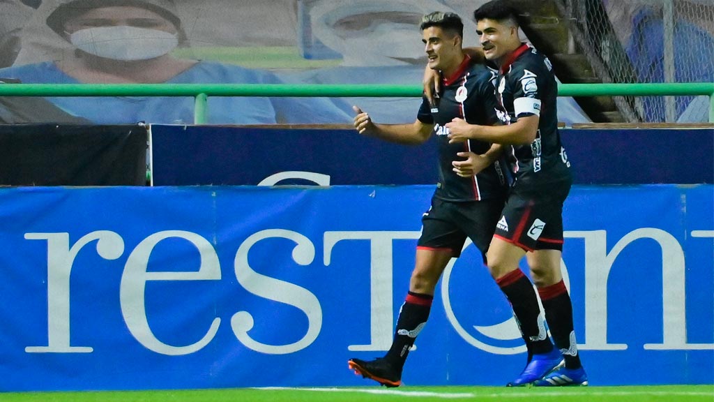 Germán Berterame y Nicolás Ibáñez, en su momento goleadores de San Luis, actualmente en Monterrey y Tigres, respectivamente