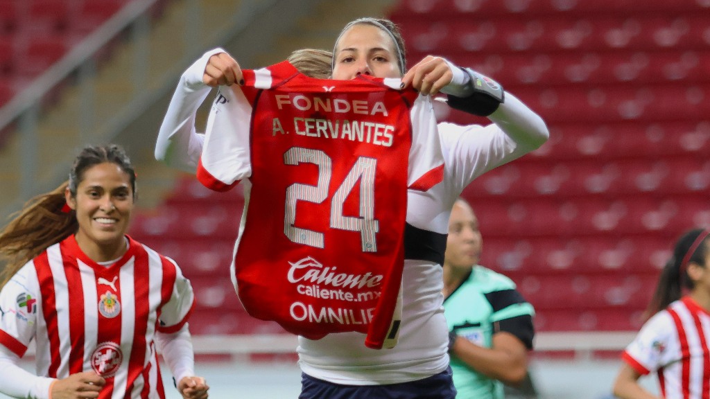 Alicia Cervantes se une a la lista de jugadoras con 100 goles o más en la Liga MX Femenil