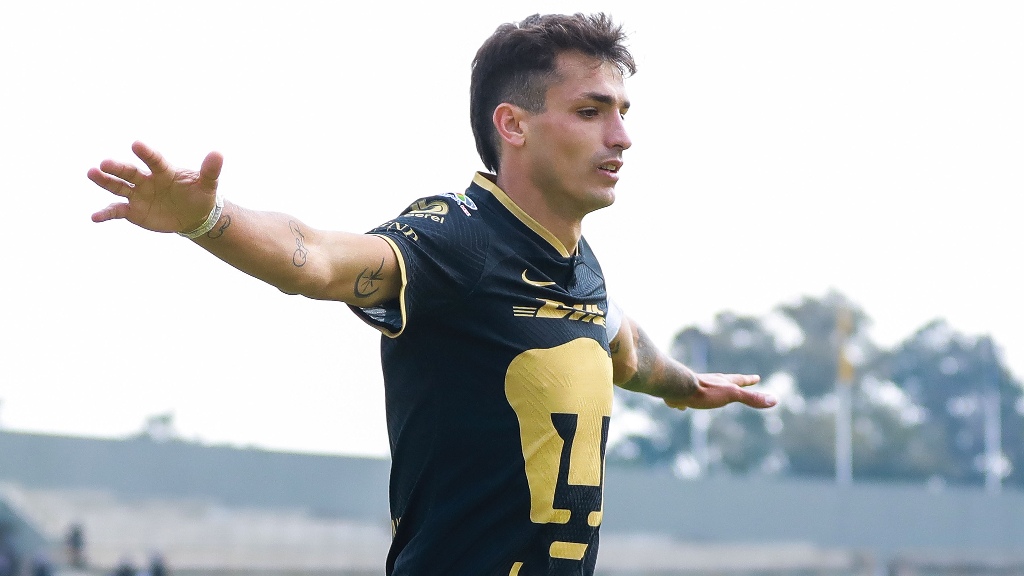 Pumas: Los números de Juan Ignacio Dinenno, a tres años de su llegada