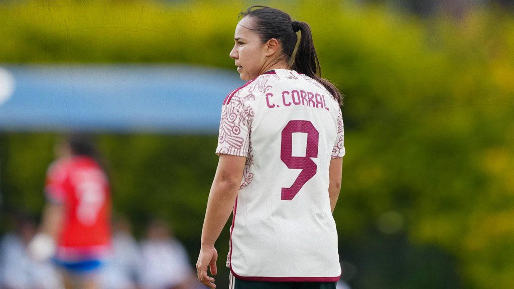 Charlyn Corral, una de las referentes al ataque en la Selección Mexicana Femenil