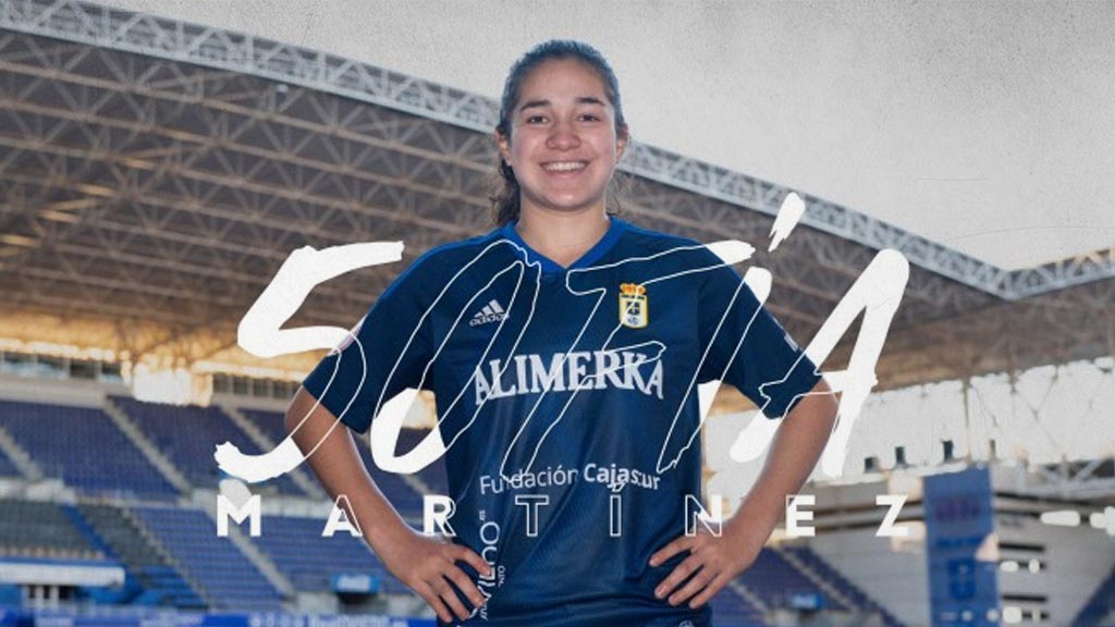 Delantera mexicana Sofía Martínez ficha por el Real Oviedo de España