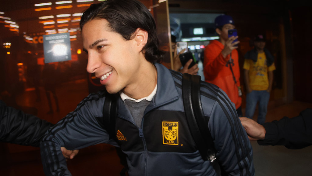 Diego Lainez regresó a la Liga MX para jugar con Tigres UANL este torneo Clausura 2023