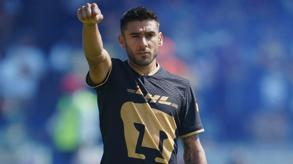 Vélez Sarsfield quiere a Eduardo Salvio, el '10' de los Pumas de la UNAM