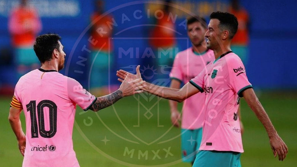 Inter Miami confirma que desean fichar a Lionel Messi y Sergio Busquets
