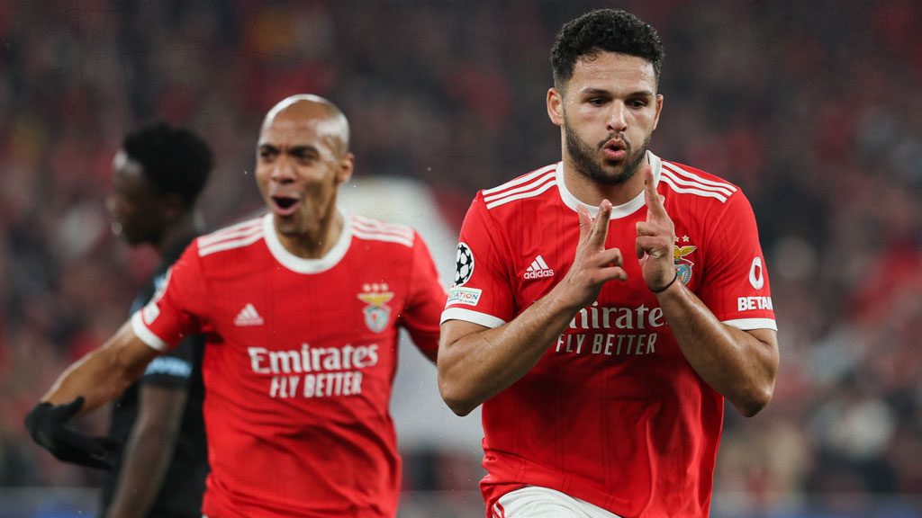 Benfica (7)5-1(1) Brujas: Resumen en video y goles del partido de vuelta de octavos de Champions League 22-23