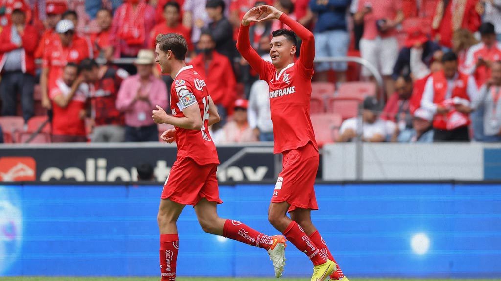 Edgar Iván Gacelo López, delantero de Toluca que gana terreno este Clausura 2023