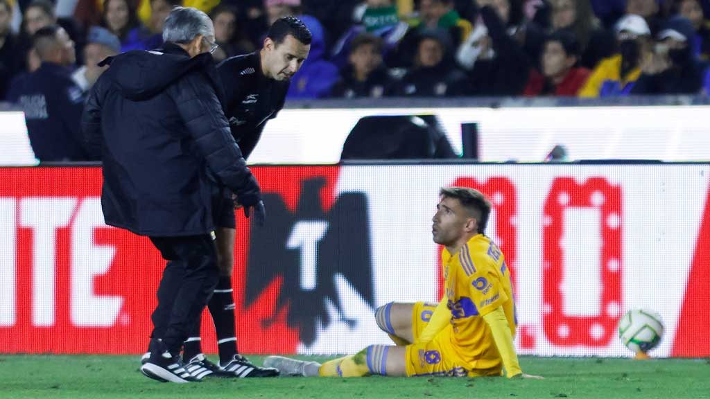 Tigres:¿Qué tan grave es la lesión de Fernando Gorriarán y cuántos partidos se perderá?
