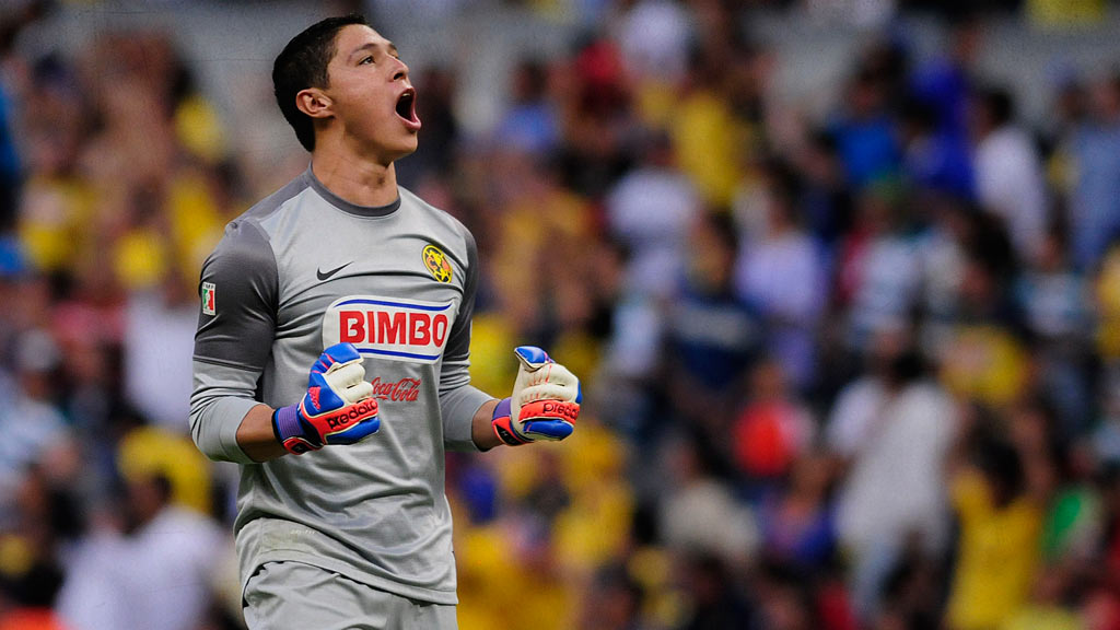 Hugo González en su etapa con las Águilas del América