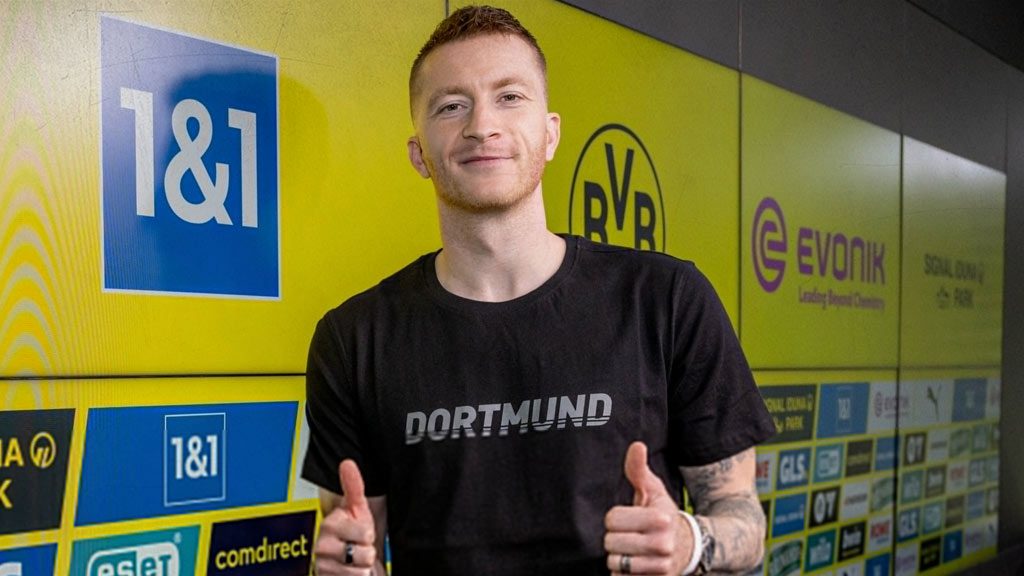 Marco Reus sigue fiel al Borussia Dortmund y renueva contrato