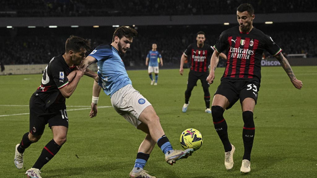 Milan vs Napoli: Horario para México, canal de transmisión, cómo y dónde ver el partido; cuartos ida de Champions League 22-23