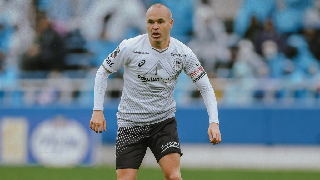 Andrés Iniesta alista su adiós del Vissel Kobe