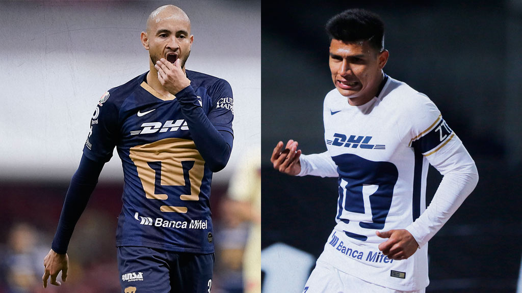 Carlos González y Jesús Gallardo en su paso por Pumas UNAM