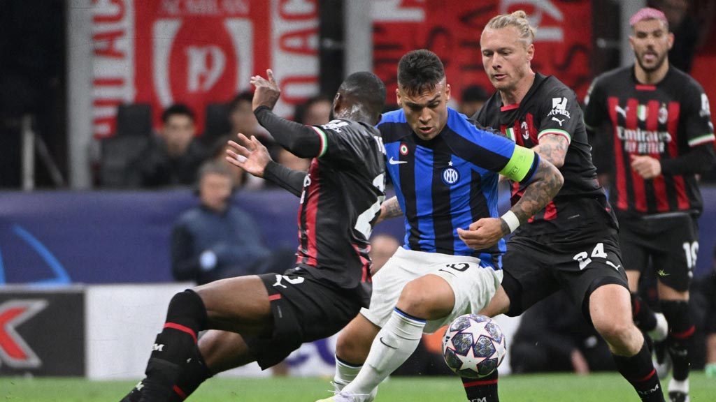 Milan 0-2 Inter: Resumen en video y goles del partido de Champions League 2022-2023