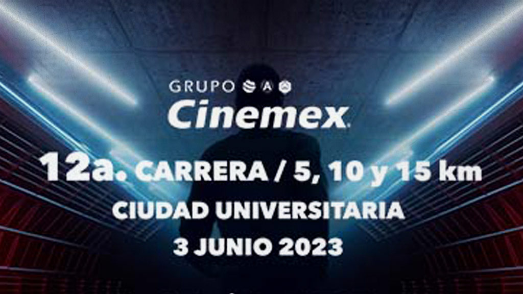 Se vivirá la 12° Carrera Grupo Cinemex con una experiencia nocturna