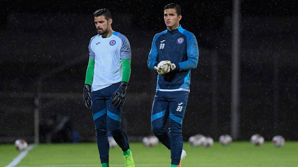 Andrés Gudiño y Sebastián Jurado, dos porteros que no han conseguido la titularidad en Cruz Azul