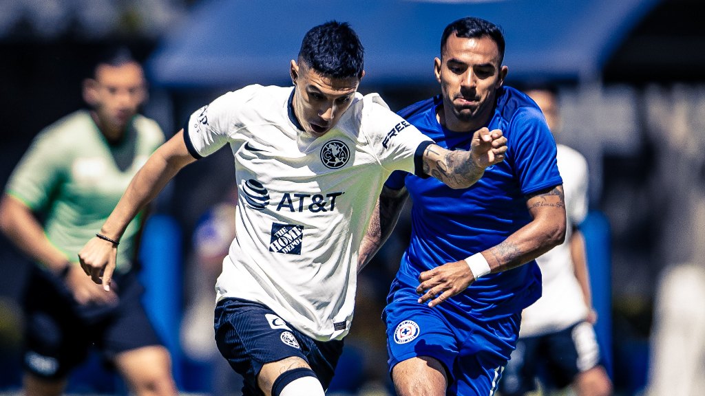 América volvió a vencer a Cruz Azul, ahora en amistoso