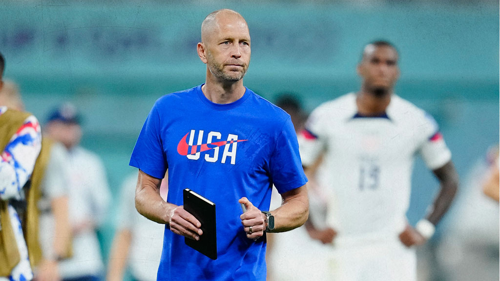 Gregg Berhalter en su etapa como técnico de la Selección de Estados Unidos
