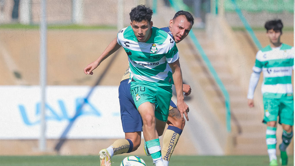 Lateral derecho, Kevin Picón, canterano de Santos Laguna