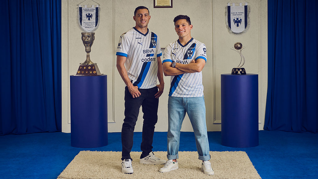 PUMA y Monterrey sacan jersey de visitante ¡Orgullo Rayado!