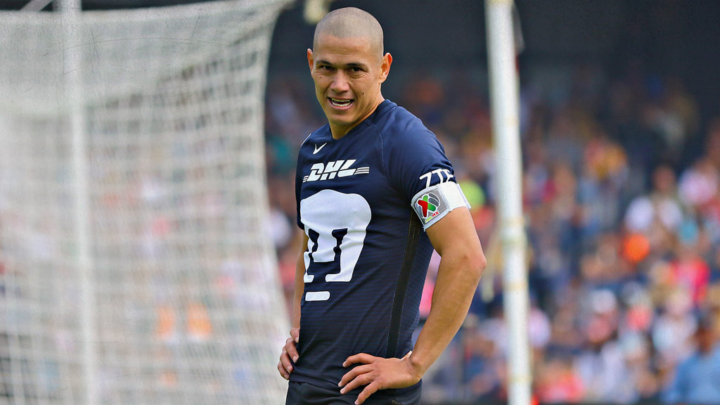 Darío Verón, un referente de Pumas con el dorsal 4