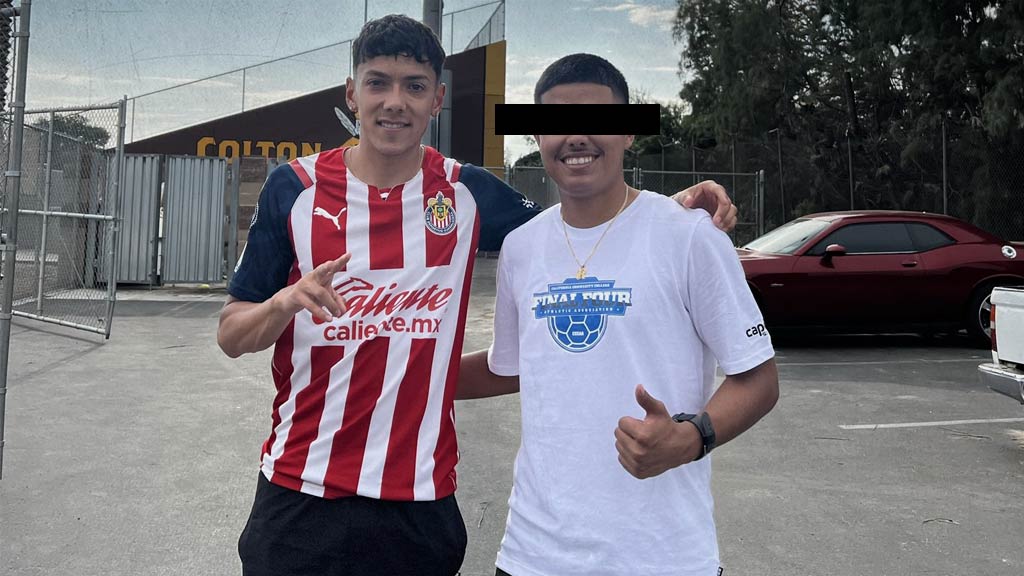 La polémica foto de Jorge Ruvalcaba con la camiseta de Chivas