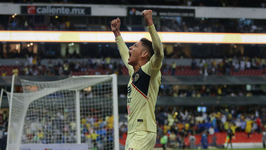 Edson Álvarez en su etapa como americanista