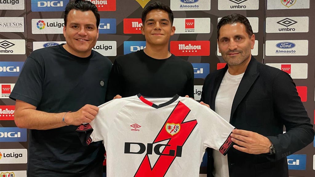 Mexicano César Limón deja el América y se va al Rayo Vallecano