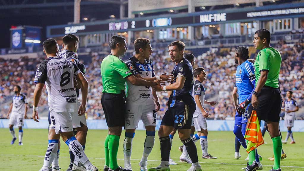 Querétaro vs Philadelphia: Mauro Gerk explota en contra del arbitraje de la Leagues Cup