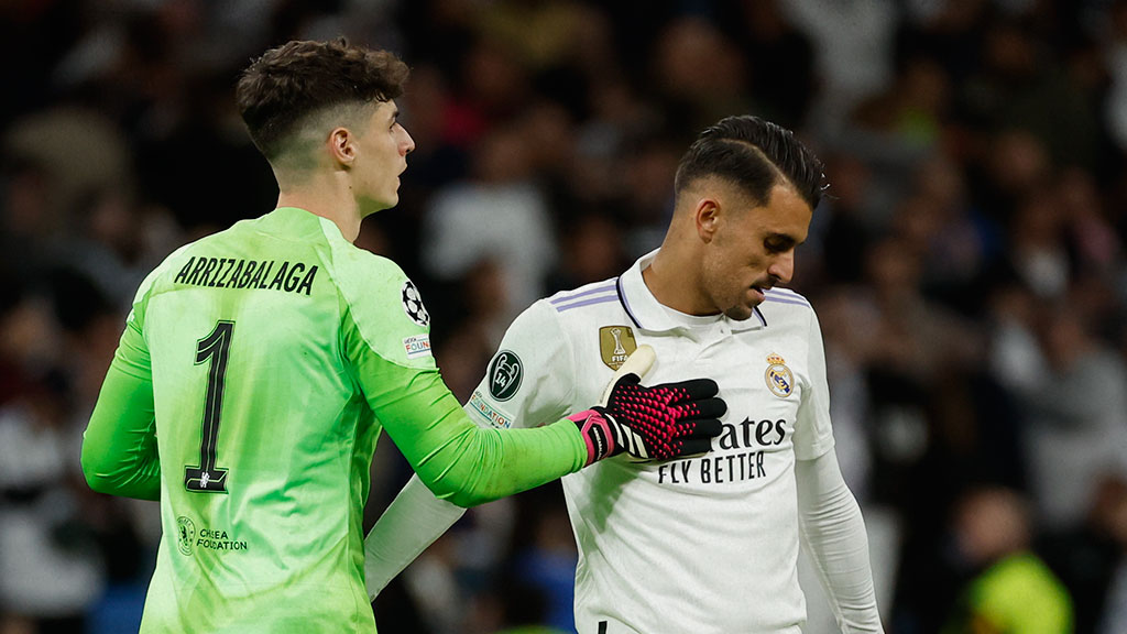 Cómo el Real Madrid trabaja y hace sentirse a Courtois el 'The Best' de la  portería