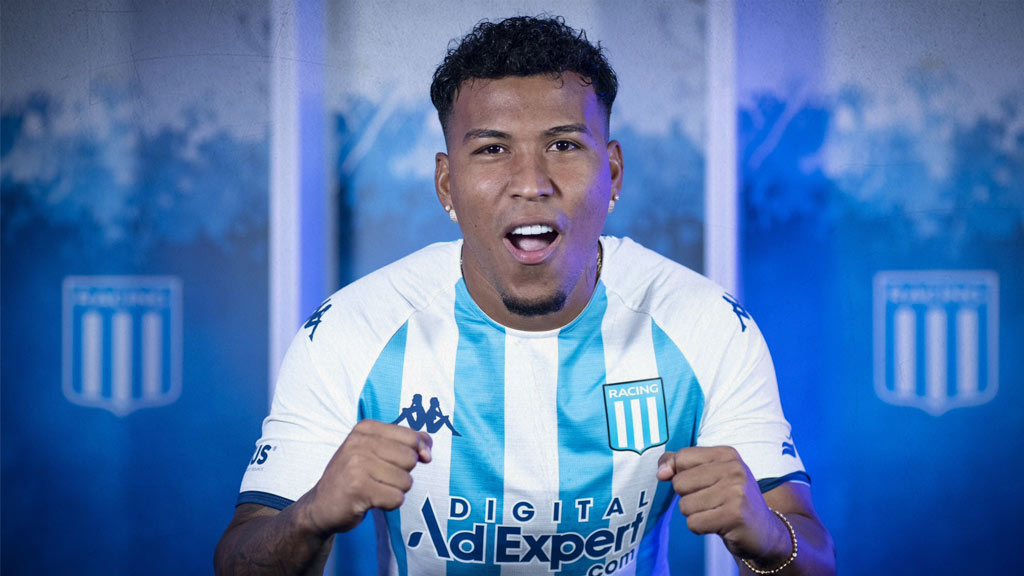 Roger Martínez se sumó a las filas de Racing de Avellaneda