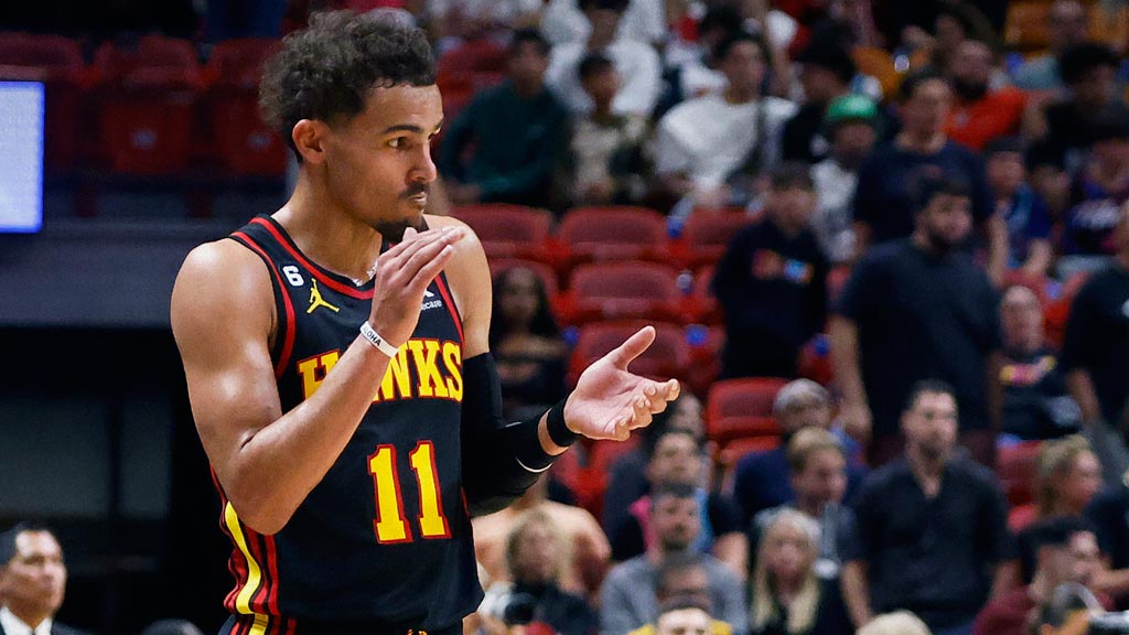 Trae Young, una de las figuras de los Atlanta Hawks